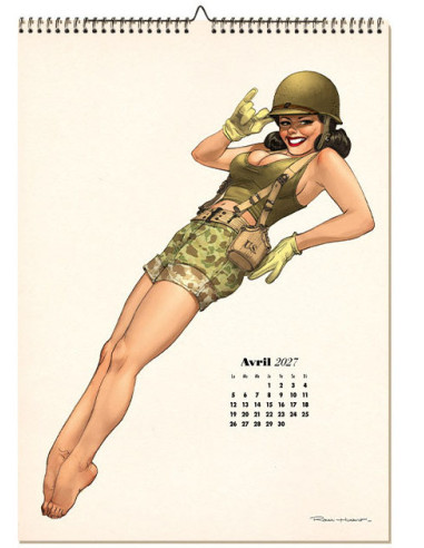 CALENDARIO PIN-UP 2027 - Romain Hugault -...