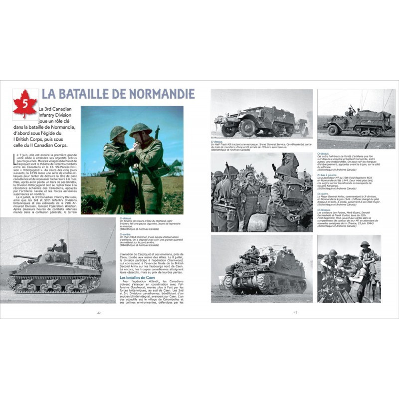 De derde Canadese infanteriedivisie - De geallieerde bevrijdingseenheden