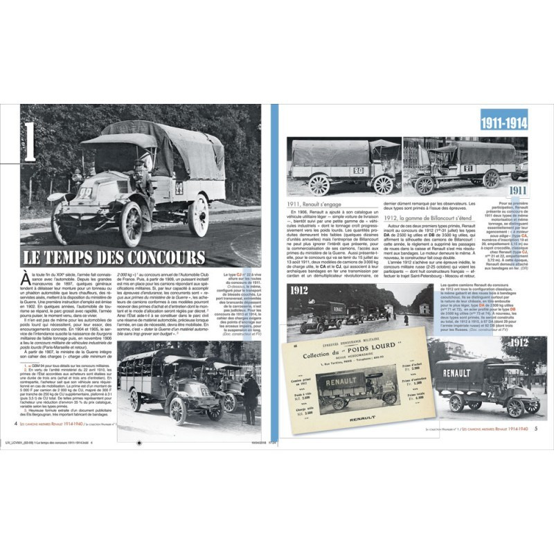 ALL RENAULT MILITARY VEHICLES 1914-1940. VOLUME 1: TRUCKS