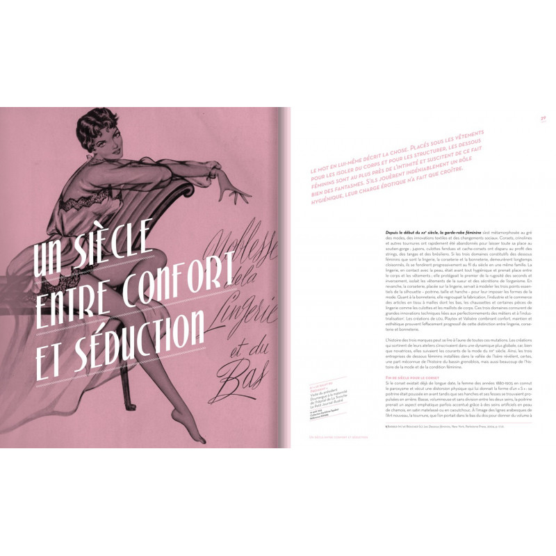 LES DESSOUS DE L'ISERE - Een geschiedenis van de vrouwenlingerie