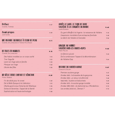 LES DESSOUS DE L'ISERE - Une histoire de la lingerie féminine