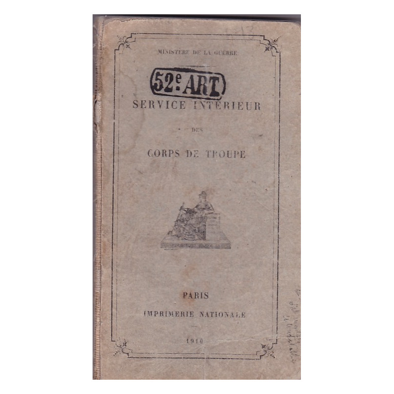 Innendienst der Truppenkörper – 1916