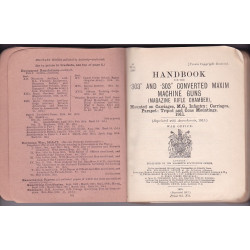 Handbook 303" and 303" converted Machine Gun