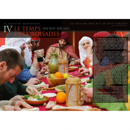 MEDIEVAL CUISINE from the 5th to the 15th century - 38 recipes to make