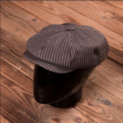 Pike Brothers 1928 Newsboy Cap Brown Wabash