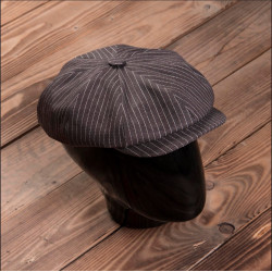 Casquette Pike Brothers 1928 Newsboy Cap Brown Wabash 2