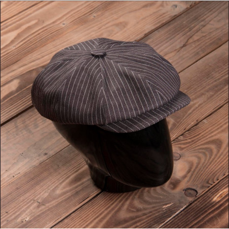 Pike Brothers 1928 Newsboy Cap Brown Wabash