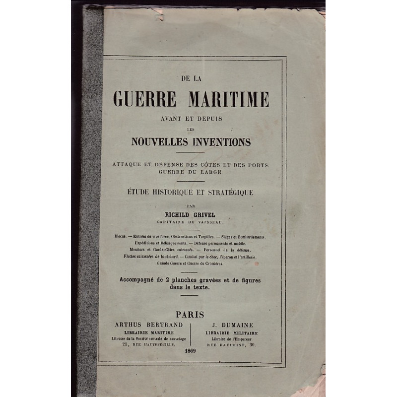 On Naval Warfare Before and Since the New Inventions – 1869