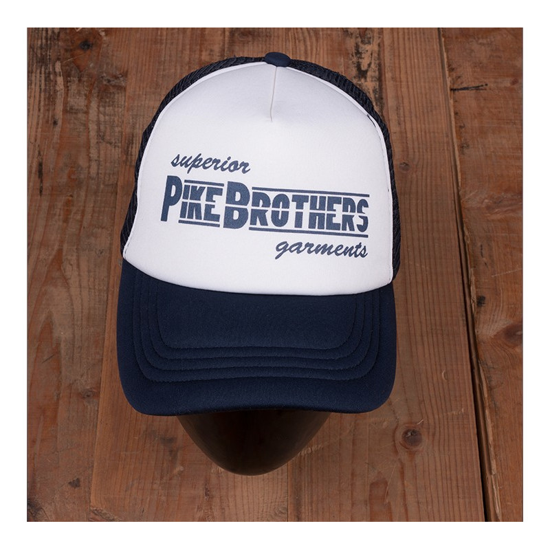 Amerikaanse pet Pike Brothers 1967 Trucker Cap Navy