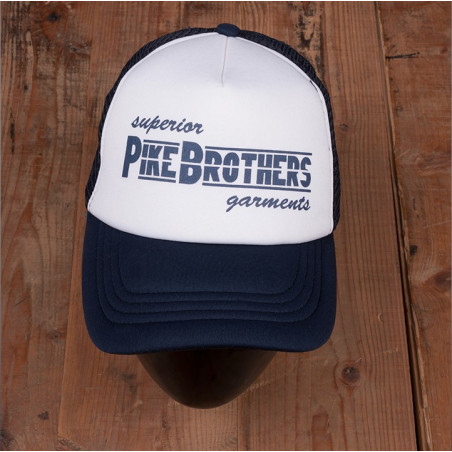Casquette américaine Pike Brothers 1967 Trucker Cap Navy