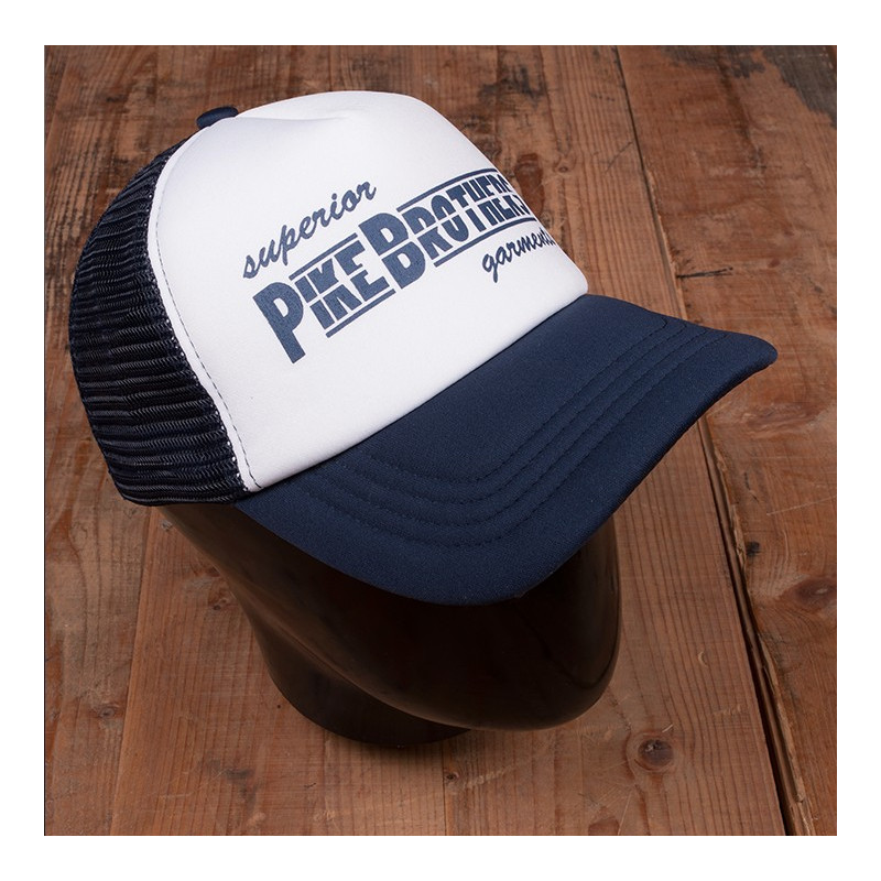 Amerikaanse pet Pike Brothers 1967 Trucker Cap Navy