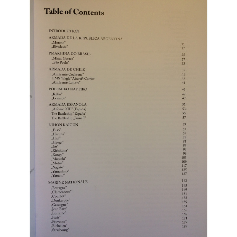 Los acorazados de la Segunda Guerra Mundial, vol. 1