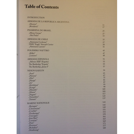 Los acorazados de la Segunda Guerra Mundial, vol. 1