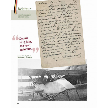 La Légende d'Edmond Thieffry - Pilote de Chasse de la Grande Guerre -Tome 1