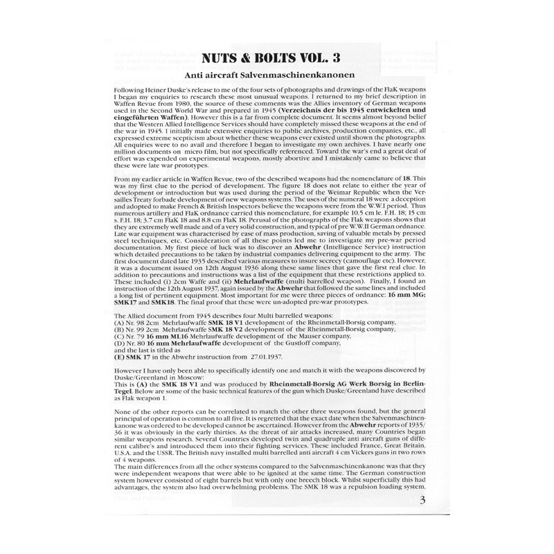 Armas antiaéreas experimentales de la Wehrmacht, parte 1