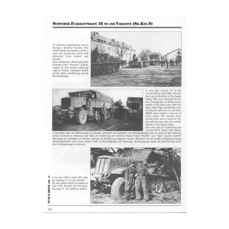 Trattore pesante da 18 tonnellate Famo s.ZgKw. "Bulle" (Sd.Kfz. 9)