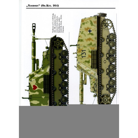 Nashorn (Sd.Kfz. 164) y Pak 41/43 remolcado de 8,8 cm