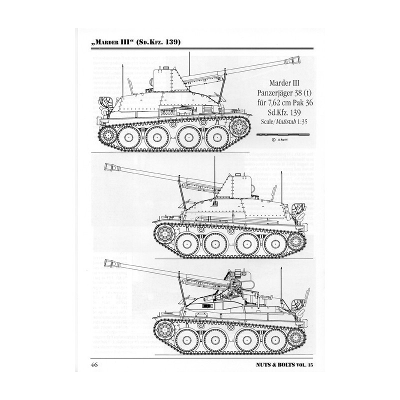 Marder III (Sd.Kfz. 139) & towed 7,62cm Pak 36