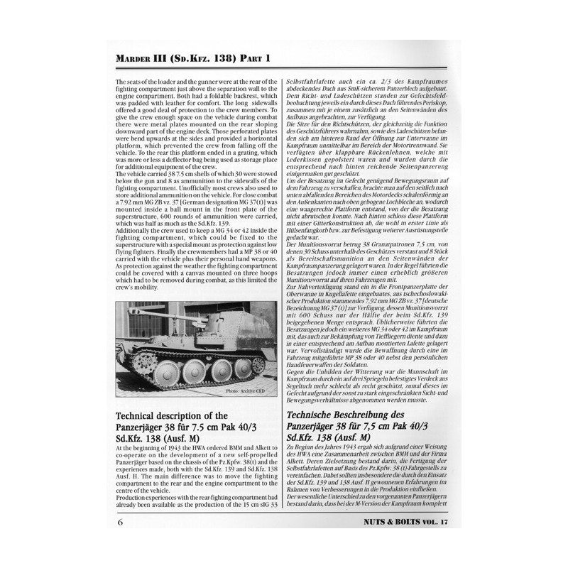 Marder III 7,5cm Pak 40 Ausf. M (Sd.Kfz. 138)