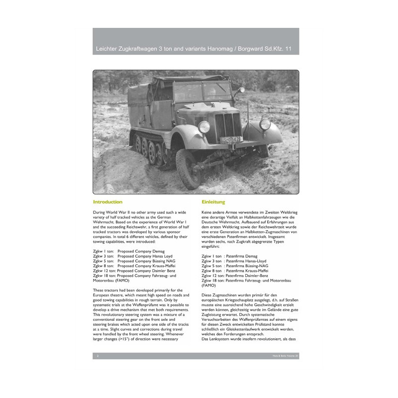 le.ZgKw. de 3 toneladas Hanomag / Borgward (Sd.Kfz. 11)
