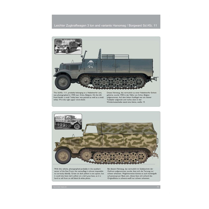 le.ZgKw. da 3 tonnellate Hanomag / Borgward (Sd.Kfz. 11)