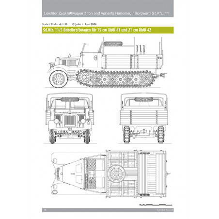 le.ZgKw. de 3 toneladas Hanomag / Borgward (Sd.Kfz. 11)