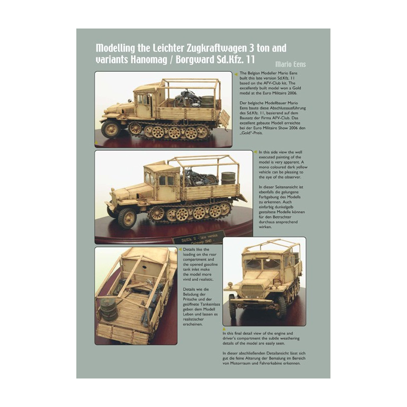 le.ZgKw. de 3 toneladas Hanomag / Borgward (Sd.Kfz. 11)