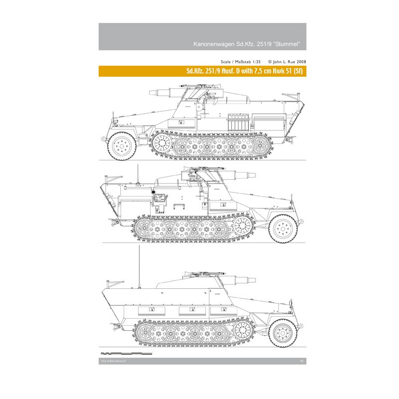 Kanonenwagen (versión revisada) (Sd.Kfz. 251/9)
