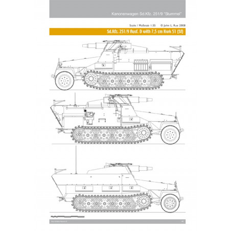 Kanonenwagen (versión revisada) (Sd.Kfz. 251/9)