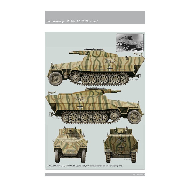 Kanonenwagen (versión revisada) (Sd.Kfz. 251/9)