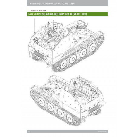 Grille 15cm sIG 33/2 (Sf) Ausf. M (Sd.Kfz. 138/1)