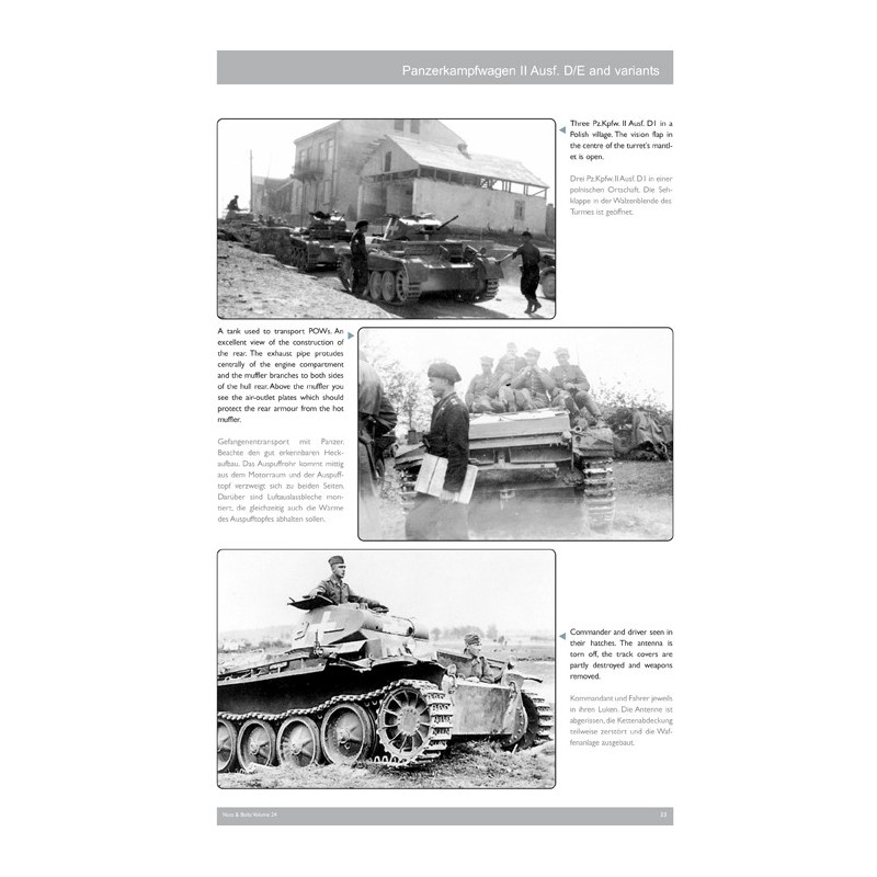 Pz.Kpfw. II Ausf. D/E y variantes