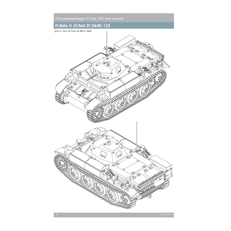 Pz.Kpfw. II Ausf. D/E y variantes