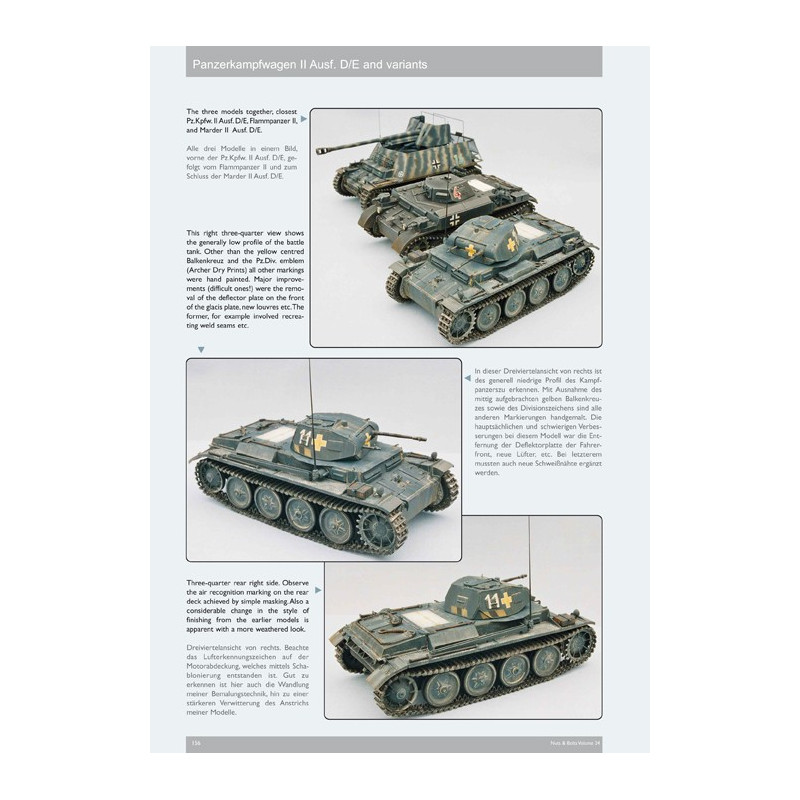 Pz.Kpfw. II Ausf. D/E y variantes