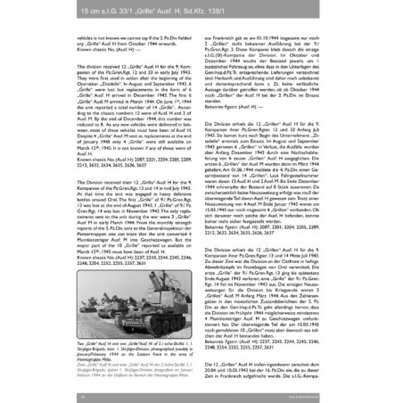 Grille 15cm sIG 33/1 (Sf) Ausf. H (Sd.Kfz. 138/1)