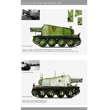 Grille 15cm sIG 33/1 (Sf) Ausf. H (Sd.Kfz. 138/1)