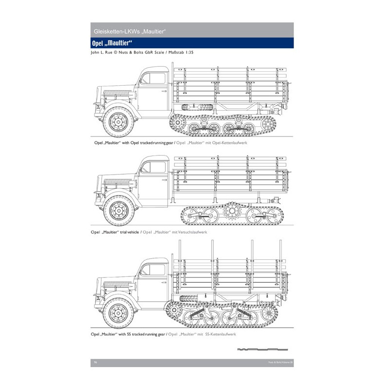 Camiones semioruga "Maultier" (Sd.Kfz. 3)