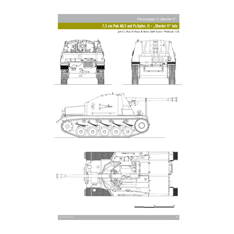 Pz.Jäger Marder II mit 7,5cm Pak 40/2 (Sd.Kfz.131)