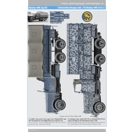 Medium cross-country Lorries 3-ton RW & WH