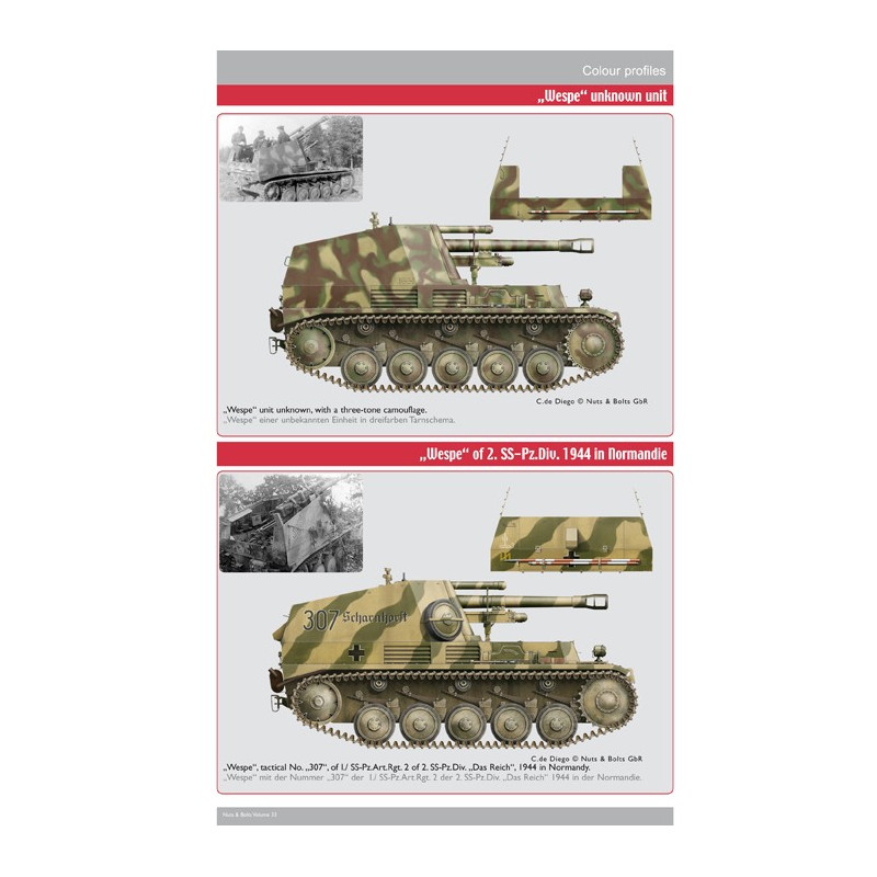 Le.F.H.18, GW II «Wespe» e «Hummel-Wespe»