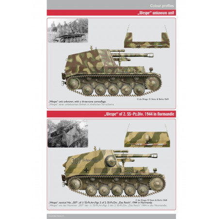 Le.F.H.18, GW II «Wespe» e «Hummel-Wespe»