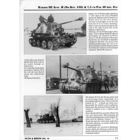Marder III 7,5cm Pak 40 Ausf. H & towed 7,5cm Pak