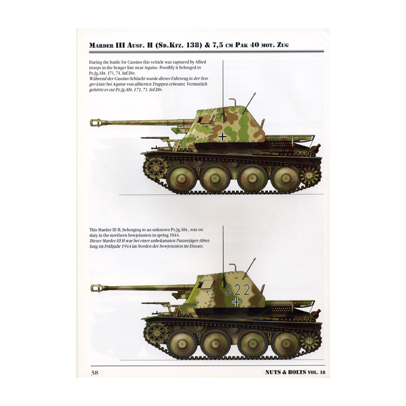 Marder III 7,5cm Pak 40 Ausf. H & towed 7,5cm Pak
