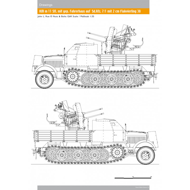 Sd.Kfz. 7: tractor de 8 toneladas Krauss-Maffai y variantes