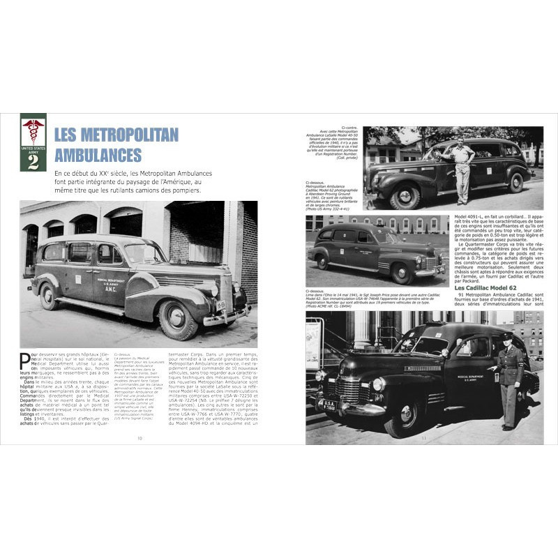 AMBULANCES & MEDICAL VEHICLES OF THE U.S. ARMY