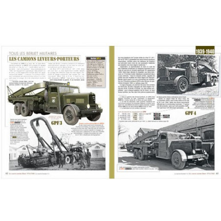 ALL BERLIET MILITARY VEHICLES 1914-1940. VOLUME 1: TRUCKS