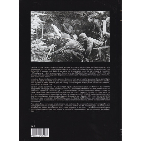 THE WAFFEN-SS PARATROOPERS Volume 2: Operation Rösselsprung - Bosnia - Eastern Front