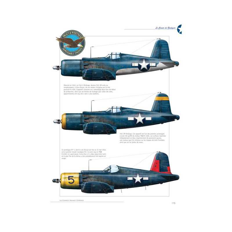 VOUGHT F4U CORSAIR 1940 - 1964, van prototype tot F4U-7