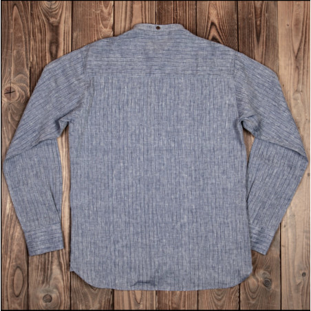 Linen shirt Hudson Grey - Pike Brothers 1923 Buccanoy Shirt Hudson grey