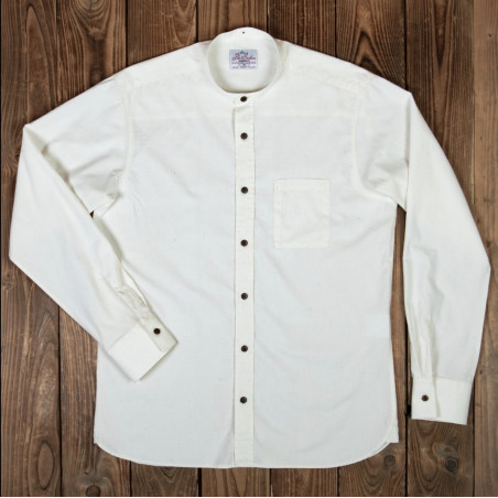Wit 100% katoenen overhemd - Pike Brothers 1923 Buccanoy Shirt Yuma white